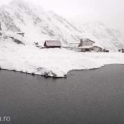 Zăpadă de 22 de centimetri la Bâlea Lac, în această dimineață