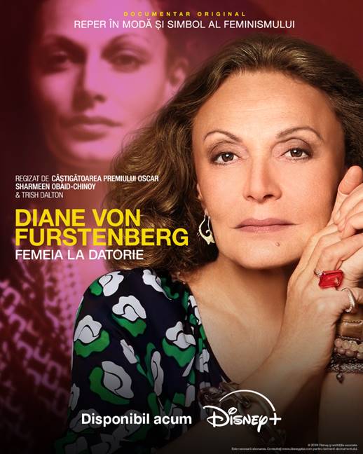 Astăzi are loc premiera filmului documentar „Diane Von Furstenberg: Femeia la Datorie” pe Disney+