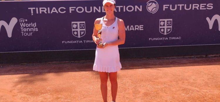 Oana Simion, de la Sportsin Arad, este finalistă la ITF 15k Satu Mare