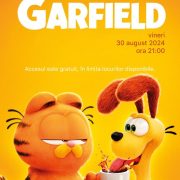 Ultimul film cu celebrul motan Garfield, proiectat în Grădina de vară de la Cinematograful din Grădiște