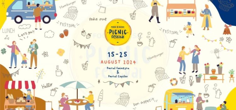 Picnic Festival, în Parcul Mihai Eminescu din Arad: O SĂRBĂTOARE A VERII