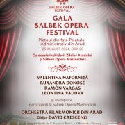 Ruxandra Donose, Ramón Vargas, Valentina Naforniță  și Leontina Văduva, la Gala Salbek Opera Festival, la Zilele Aradului