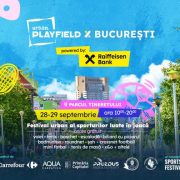 Urban Playfield ajunge în Capitală: sport și distracție în Parcul Tineretul