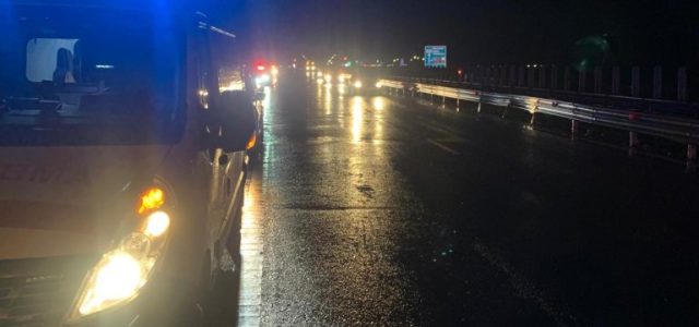 Accident grav pe autostrada Timișoara-Arad, două persoane sunt decedate