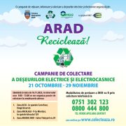 Recycling Days in Arad! Collection points for waste electrical and electronic waste