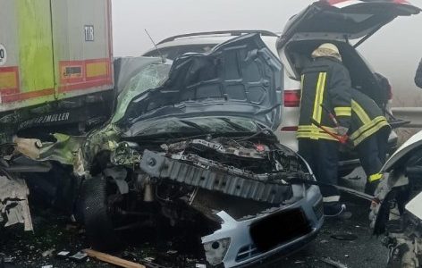 Accident grav în apropiere de Nădlac. Au fost implicate șapte autoturisme