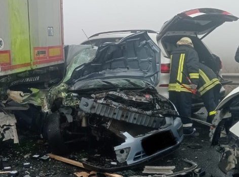 Accident grav în apropiere de Nădlac. Au fost implicate șapte autoturisme