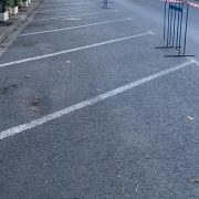 Se marchează locurile de parcare din zona centrală a municipiului