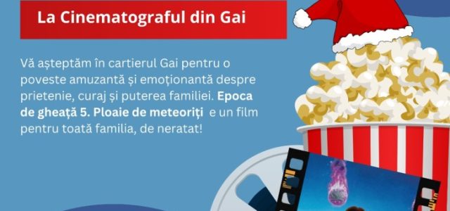 „Caravana filmelor“, la Cinematograful „Solidaritatea“ din cartierul Gai